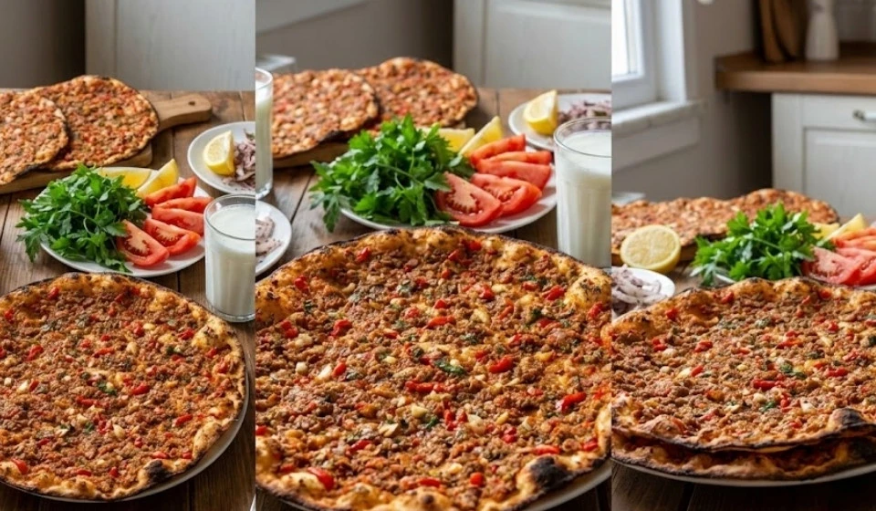 Evde Gerçek Antep Lahmacun Tarifi: Lokanta Lezzetinde Çıtır Çıtır Sırrı Keşfedin! Antep Lahmacun - Yemeklerin.com