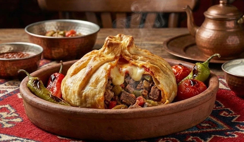 Bohça Kebabı Tarifi: Sofraların Yıldızı, Lezzet Şöleni 4-6 kişilik Bohça Kebabı - Yemeklerin.com
